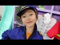 마슈의 슈퍼히어로 어린이 직업체험 놀이 choose a profession - Superhero pretend play 마슈토이 Mashu ToysReview