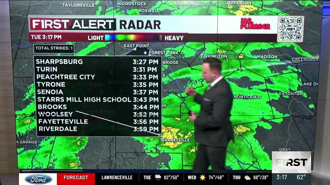 First Alert Forecast | Rain and storms give way to drier weather ...