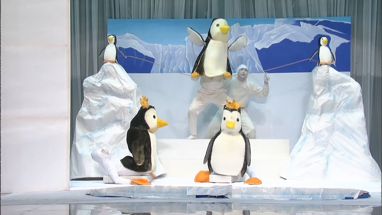 日テレ公式【仮装大賞】ペンギンサーカス - YouTube