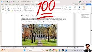 New Perspectives Word 365/2021 | Module 3: End of Module Project 2 #MiltonUniversity #wordmodule3