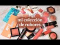 COLECCIÓN DE RUBORES + swatches | Alejandra Otero
