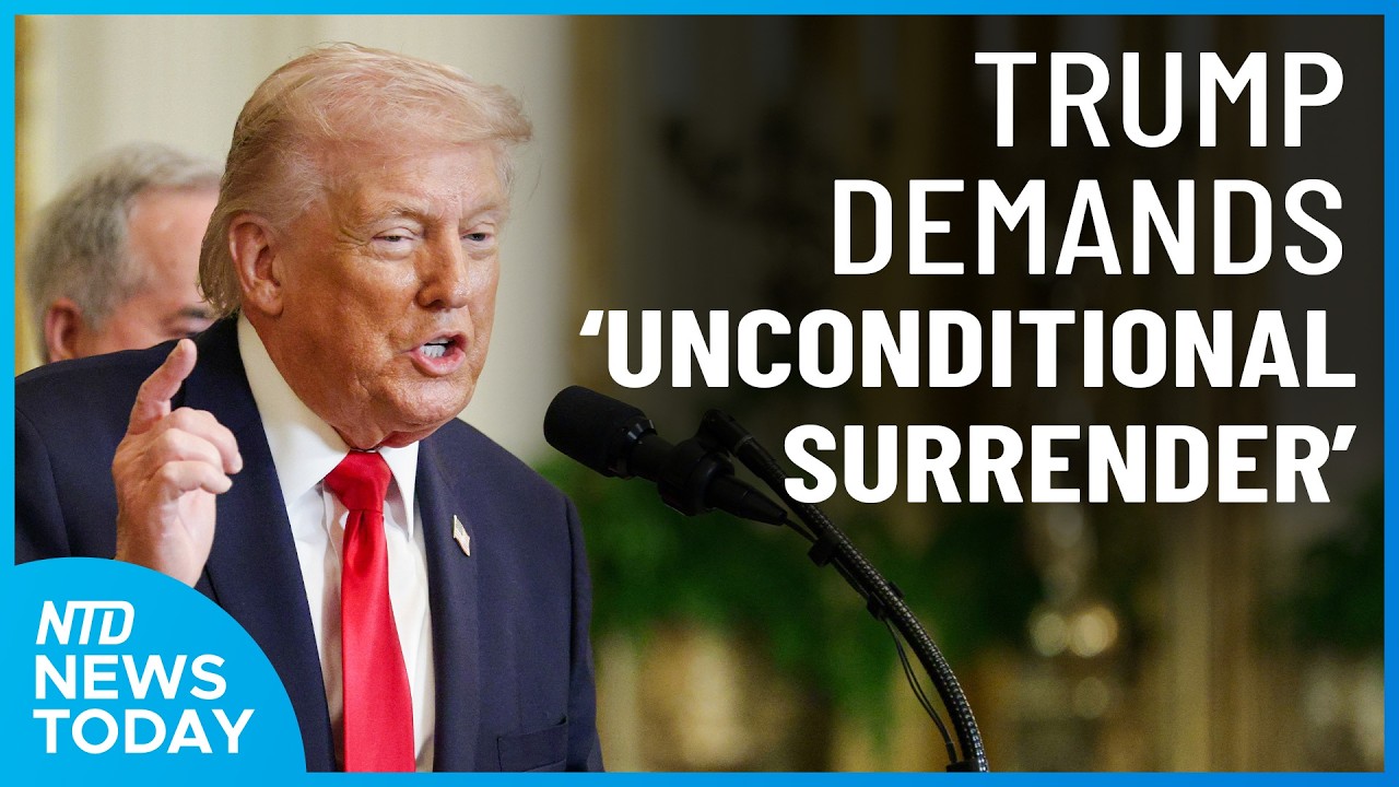 Trump Calls For Iran’s ‘Unconditional Surrender’; Daylight Saving Time | NTD News Today March 6