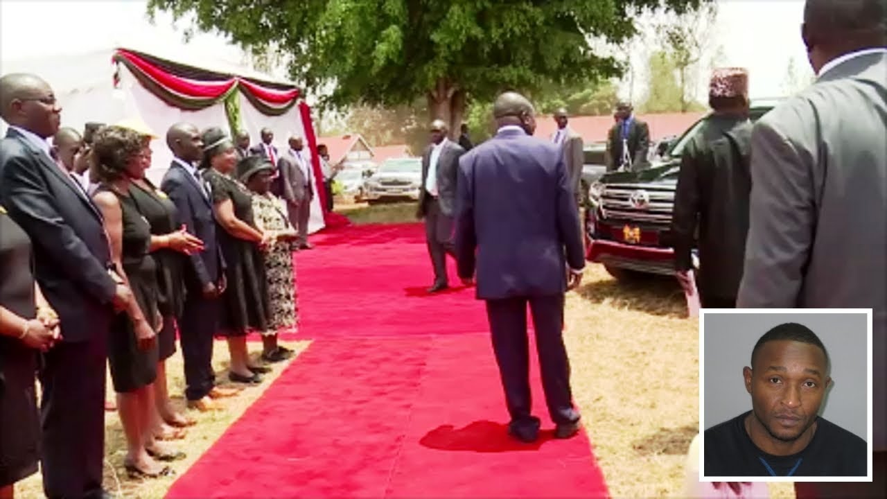 Uhuru Kenyatta Arrivals Joseph Kamaru Funeral Service Burial Uhuru Kenyatta Arrivals Joseph Kamaru Funeral Service Burial