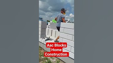 Aac Blocks Home Construction 🏫 #shorts #blocks #viral