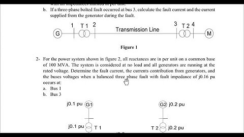 Symmetrical Short Circuit Current Calculations using Thevenin Method