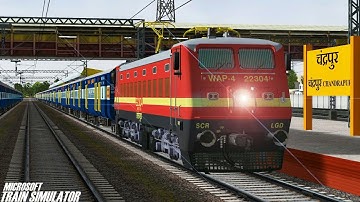 Secunderabad - Danapur SuperFast Express || LGD WAP4 || MSTS Open Rails Journey Part 1