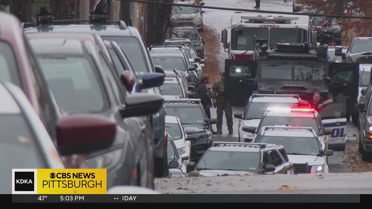 SWAT situation ends peacefully in Pittsburgh - YouTube