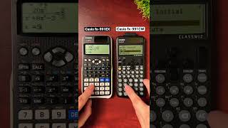 Who is the new shift solve king? Casio fx-991EX vs 991CW