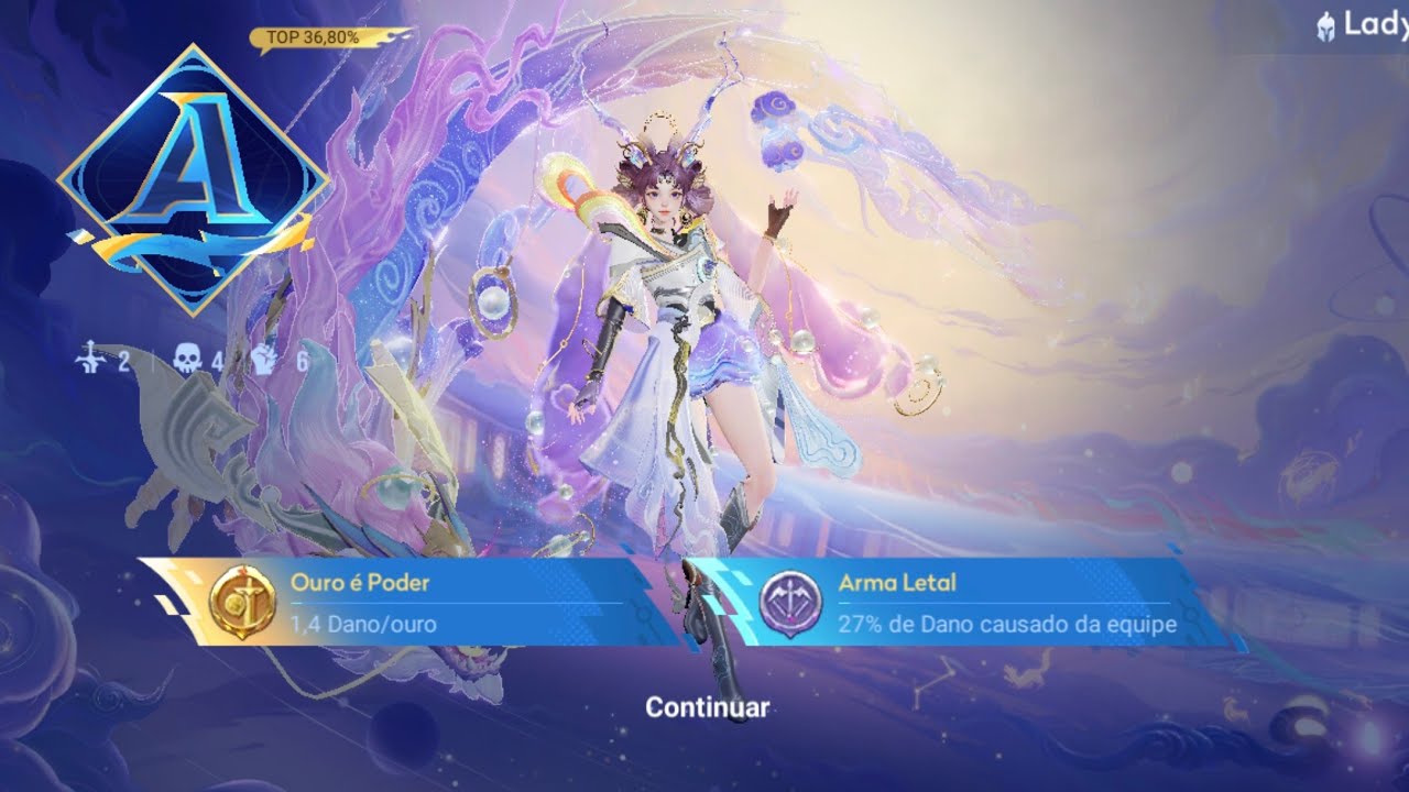 Lady Sun: Dragão do Vaticínio - Honor of kings 