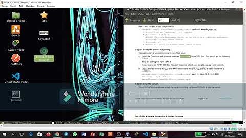 6.2.7 Lab - Build a Sample Web App In a Docker Container