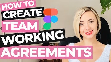 Team Working Agreements in FigJam by Figma