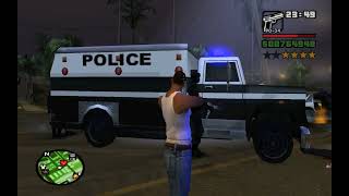 GTA SAN ANDREAS PC | CJ VS POLICE #29