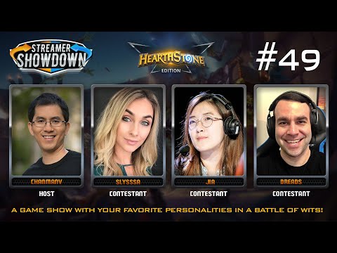Streamer Showdown #49 Hearthstone Battlegrounds Game Show (Slysssa, Dreads, Jia, & ChanmanV )
