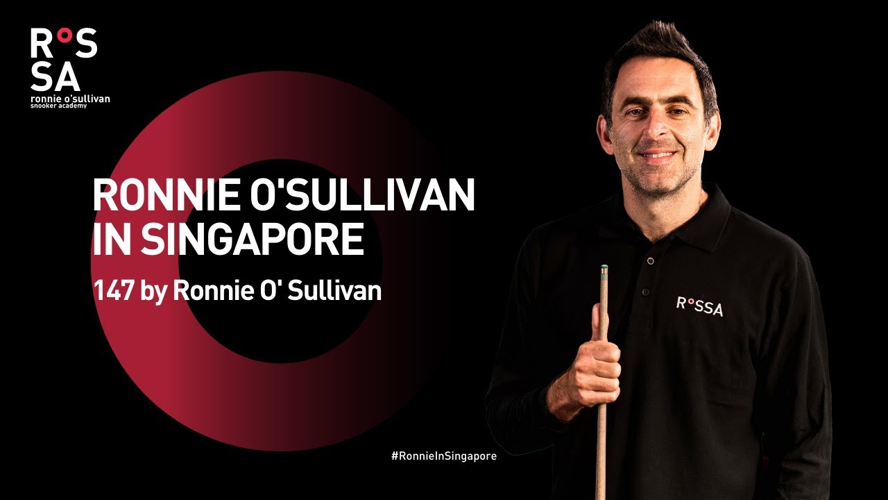 ronnie o sullivan snooker academy