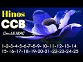 HINOS CCB-1-2-3-4-5-6-7-8-9-10-11-12-13-14-15-16-17-18-19-20-21-22-23-24-25-Hinos Cantados Hinário 5