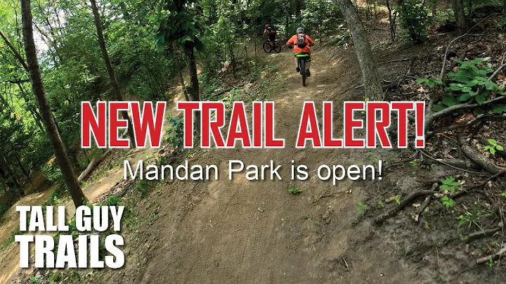 Mandan Park Mountain Bike Trail - First Ride on THOR's Newest Trail in South Omaha, Nebraska