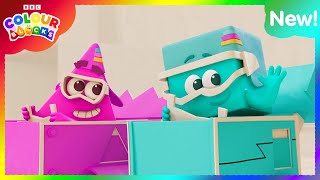Cyan and Magenta | Kids learn colours! | Series 1, Epidsode 21 | Full Episode | @Colourblocks