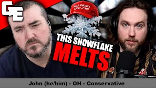Christian MAGA Caller CRASHES OUT 🤬 on Welfare Myths
