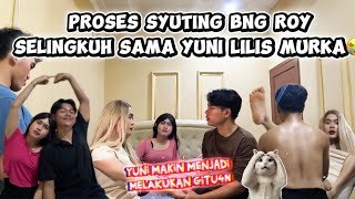 The filming process for Bang Roy's Affair with Yuni and Lilis Murka (Dusunlantam)