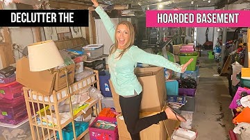 Hoarders ❤️ Massive DeClutter the Messy Basement Part 21 | Cleaning Motivation