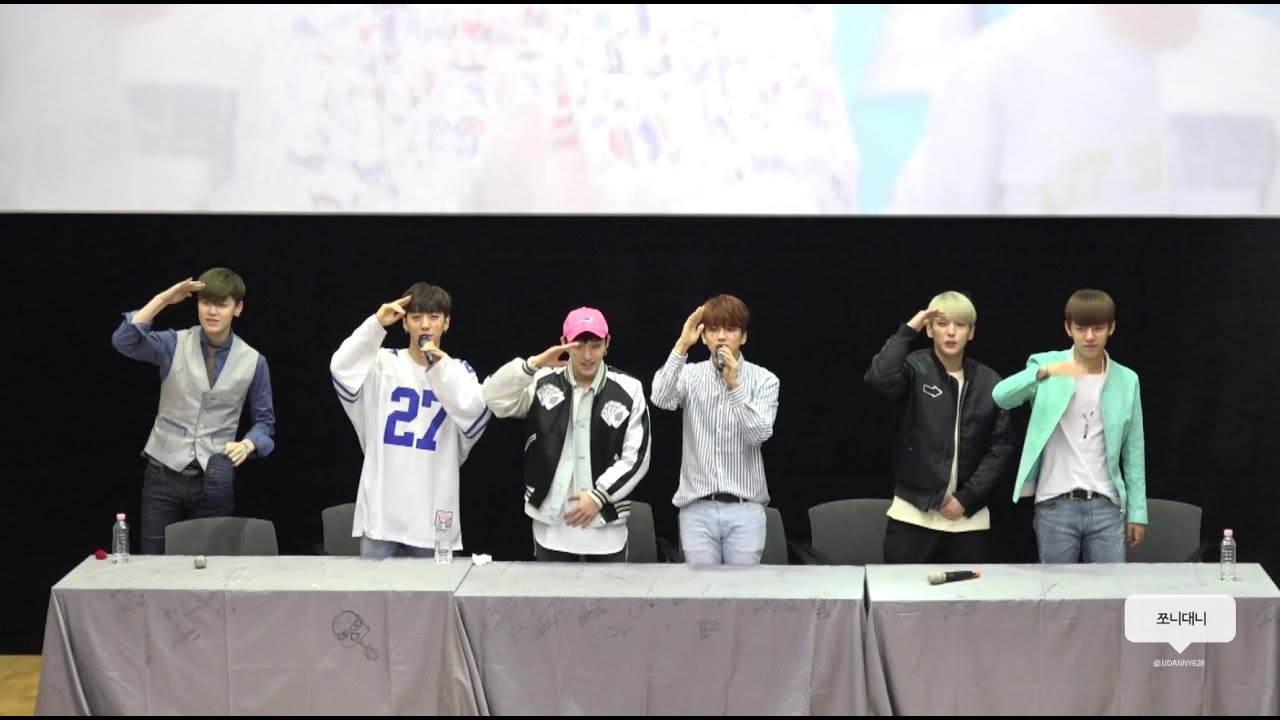 160319 B.A.P 광주 팬싸인회 질문타임