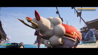 Palworld New Vore Mod Boss Kingpaca Animation In-Game.