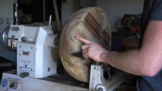 Woodturning / Tournage sur bois, Grands bols de 46 cm avec le oneway Easy-core coring system