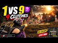 They All Pushed Me… 1 vs 9 Squad (PUBG PC)