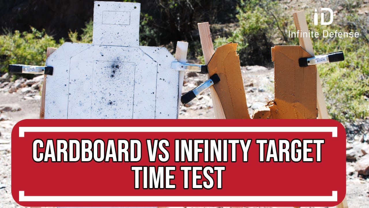 Infinit Target Infinity Target vs. Cardboard Time Test - YouTube