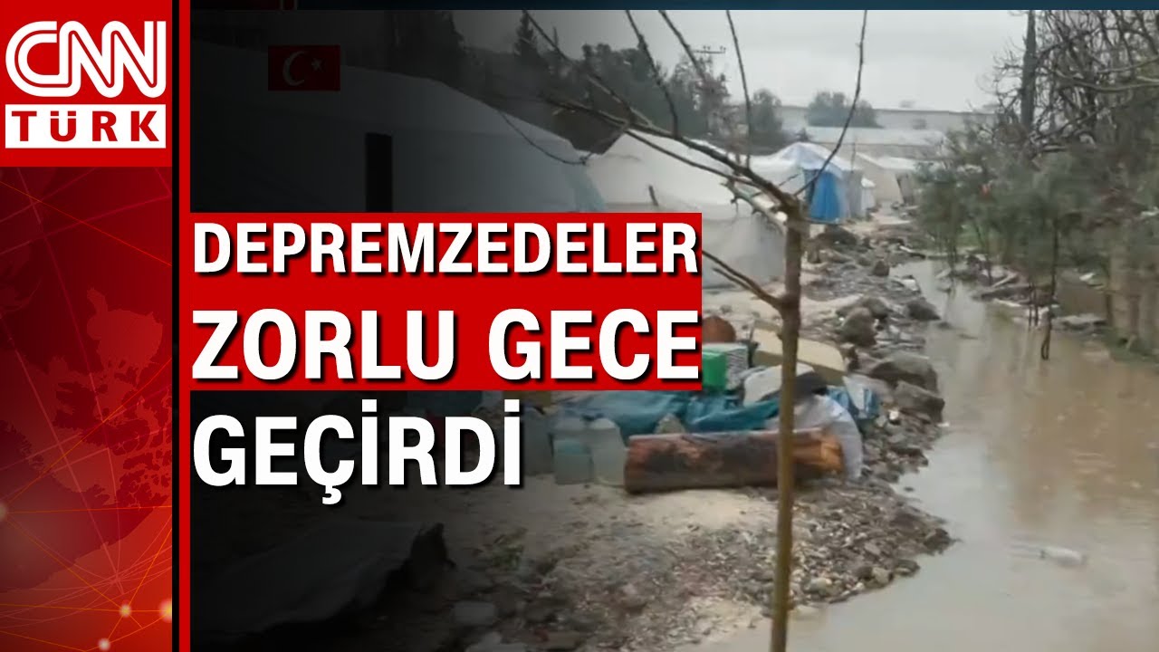 Adıyaman'da yağmur altında zorlu yaşam mücadelesi