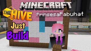 Just Build with Prinsesa Pabuhat | The Hive Minigames | Minecraft Pocket Edition screenshot 4