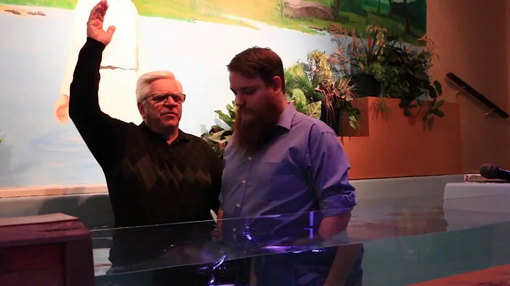 Joe Shirey Testimony and Baptism