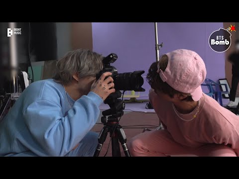 Jin and Jung Kook Play with a Camera