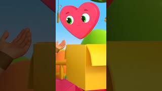Shapes Song for Kids, Learn Shapes #nurseryrhymes #shorts