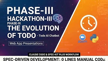 Hackathon-II Phase-III: The Evolution of Todo - AI-Powered Todo Chatbot