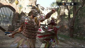 2017-08-30 For Honor 1v1 Practice: Centurion vs Nobushi (Level 3 Bot)
