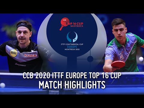 Timo Boll vs Darko Jorgic | 2020 Europe Top 16 Cup Highlights (Final)