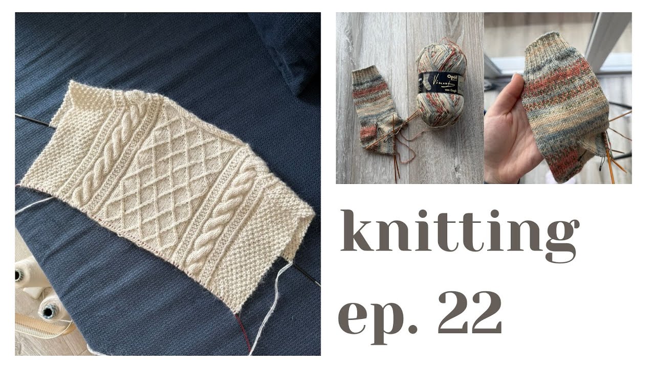 Knitting ep. 22: Moby sweater та багато шкарпеткової пряжі, socktober