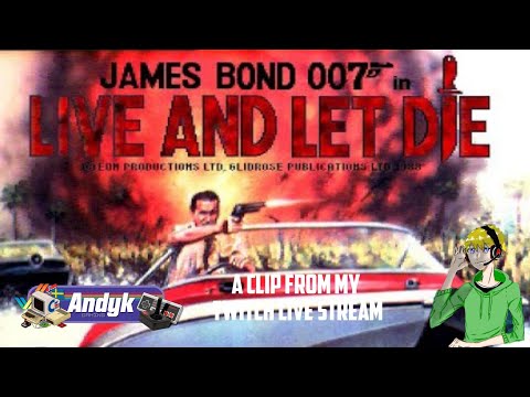 James Bond 007 Live and Let Die: The Computer Game -  Amiga Retro Hour!