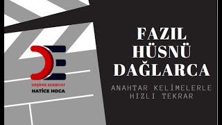 Kalici Bi̇r Şi̇freyle Fazil Hüsnü Dağlarca