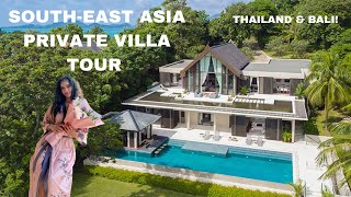 MY PRIVATE VILLA TOUR-THAILAND &amp; BALI!