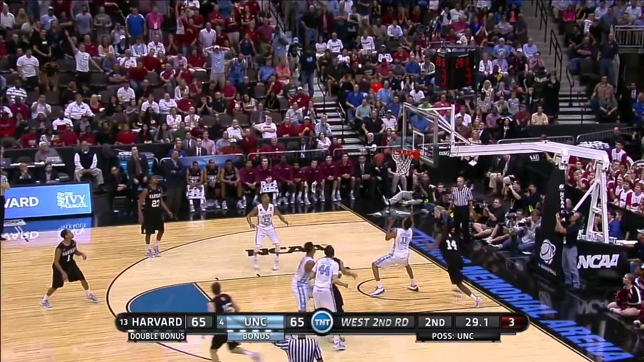 Harvard vs. North Carolina: Justin Jackson slam