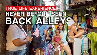 NEVER BEFORE SEEN BACK ALLEYS Walk Vlog ¦ GAGALANGIN, TONDO ¦ Real Life Philippines