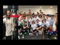 La clbration des joueurs du real madrid au vestiaire apres la victoire 32 face a seville