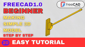 FreeCAD Tutorial for Beginners | Learn 3D Modeling Step by Step"