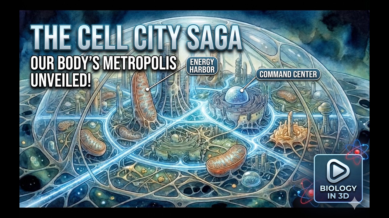 Inside The Cell: Cell Organelles Explained | CELL Biology Animation Part 2 | Holistic Study