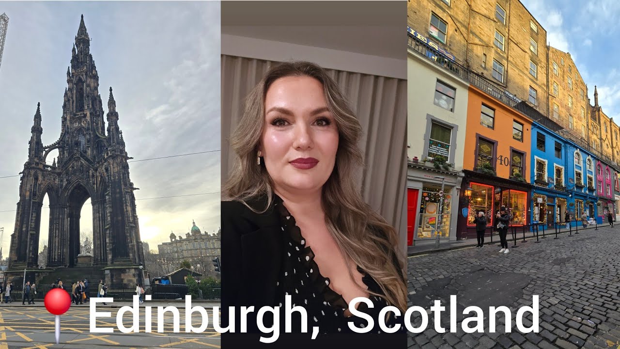 📍Edinburgh, Scotland per 24 ore / Christmas party / Virginia Hotel room tour/ Vlogmas / Vera /