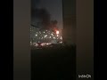 Пожар в Грозном 26.03.2018