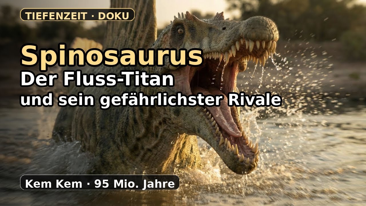 🦖🌊 Spinosaurus vs. Carcharodontosaurus: Wer war der wahre König Afrikas? ⚔️