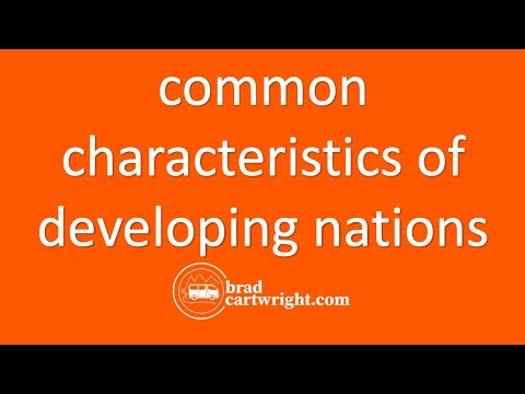 Common Characteristics of Developing Countries | IB Development Economics | The Global Economy